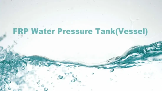 Industrieller FRP-Tank 1054 RO-Wasseraufbereitungsfilter Polyglasgefäß-Wasserfilter